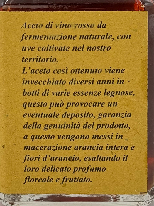 Aceto di vino invecchiato all' Arancia  -  Acetaia Bonfigliol - vaigustando