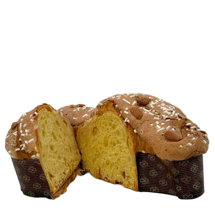 Colomba Pasquale con arancia candita e mandorle tostate