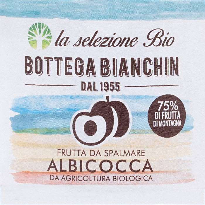 Confettura di Albicocca da agricoltura Biologica 230g  -  Bottega Bianchin - vaigustando