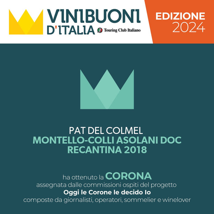 Recantina Asolo Montello DOC 2018  -  Pat del Colmel - vaigustando