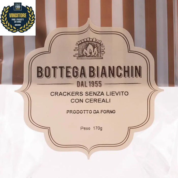 Crackers senza lievito ai Cereali 150g  -  Bottega Bianchin - vaigustando